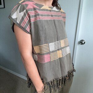 Handmade Fringe Recycled Top